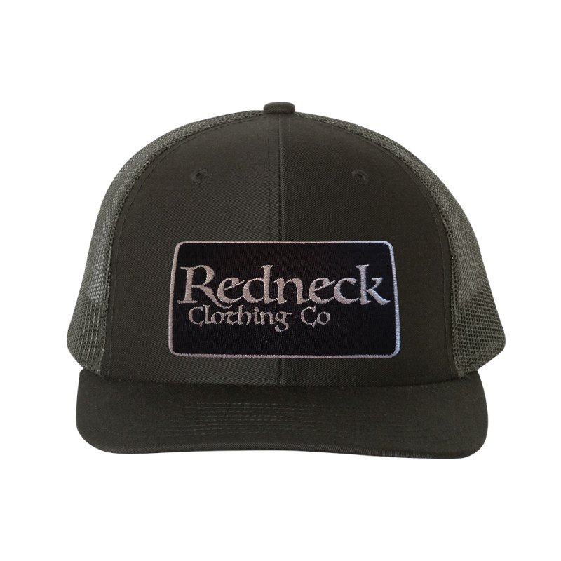 Redneck Black Snapback Trucker Hat - Redneck Clothing Co.